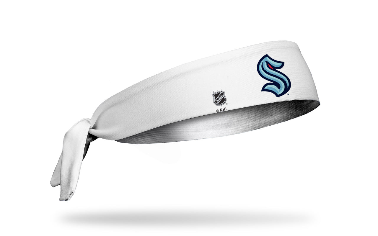 Seattle Kraken: Logo White Tie Headband