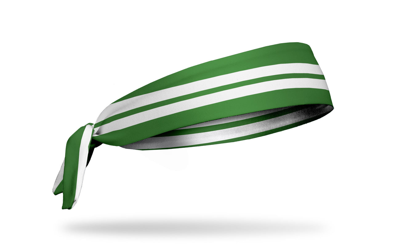 Varsity Stripe (Green) Tie Headband