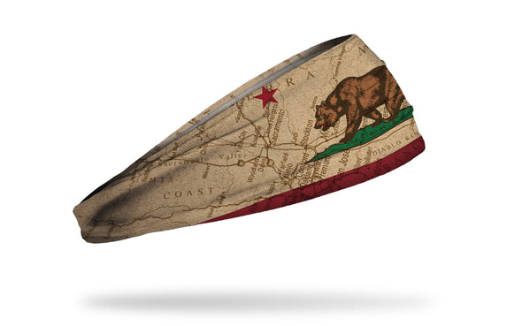 California State Flag Map Headband