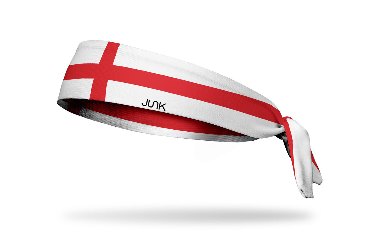 England Flag Tie Headband