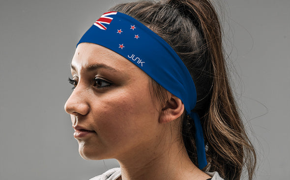 New Zealand Flag Tie Headband