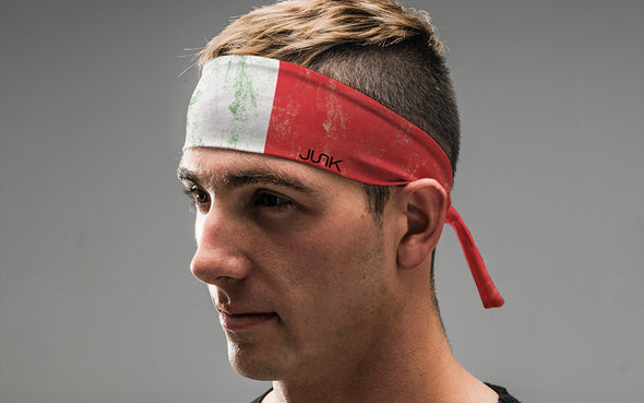 Italy Grunge Tie Headband