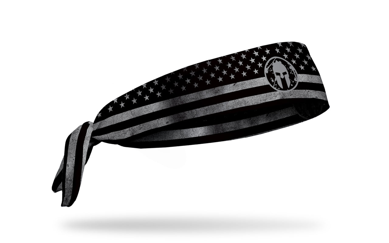 Spartan Monochrome Americana Tie Headband