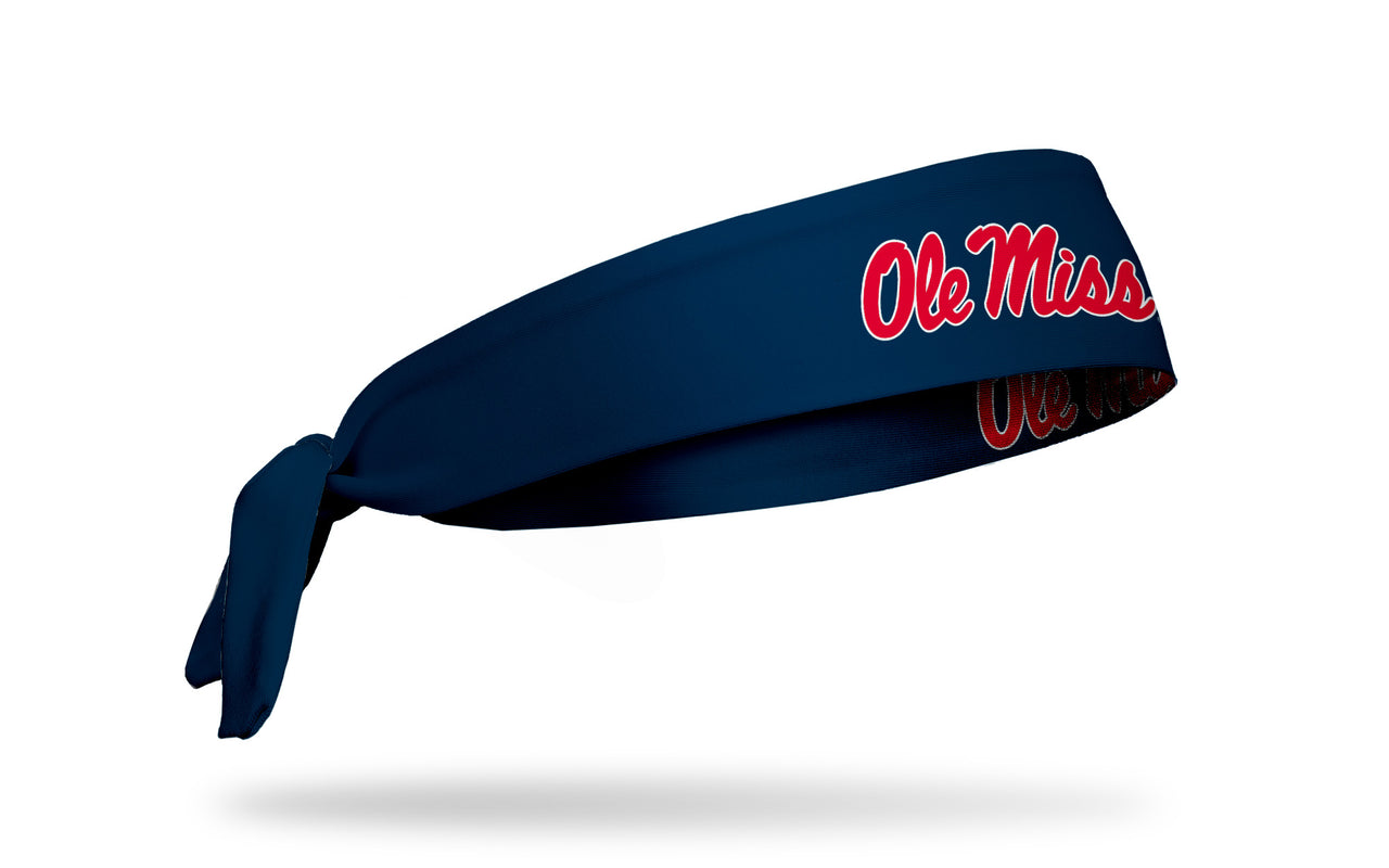 University of Mississippi: Ole Miss Navy Tie Headband