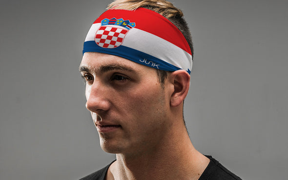 Croatia Flag Headband