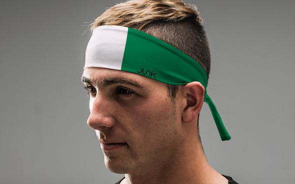Nigeria Flag Tie Headband