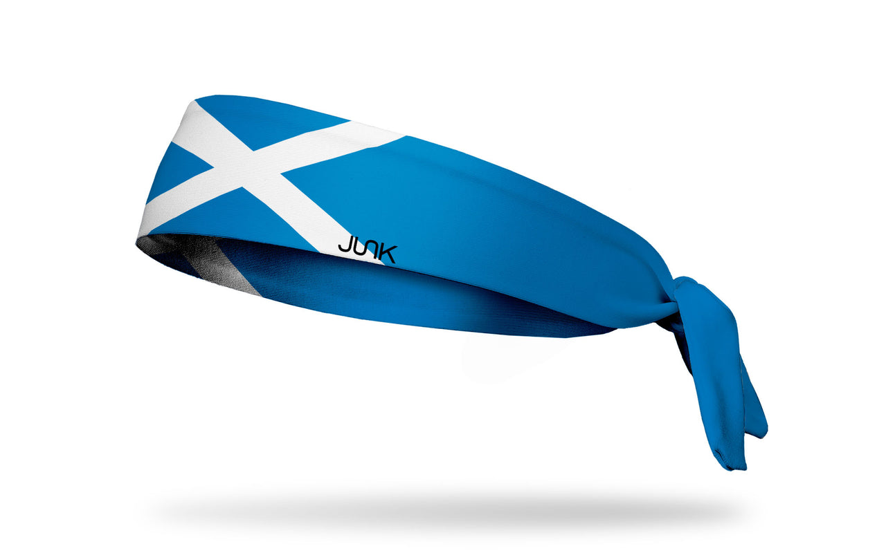 Scotland Flag Tie Headband