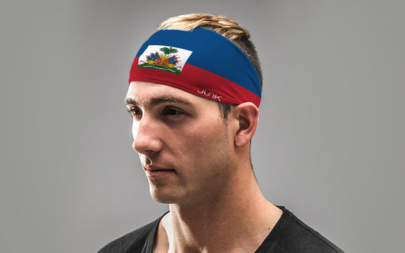 Haiti Flag Headband