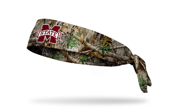 Mississippi State University: Logo Realtree Edge Tie Headband