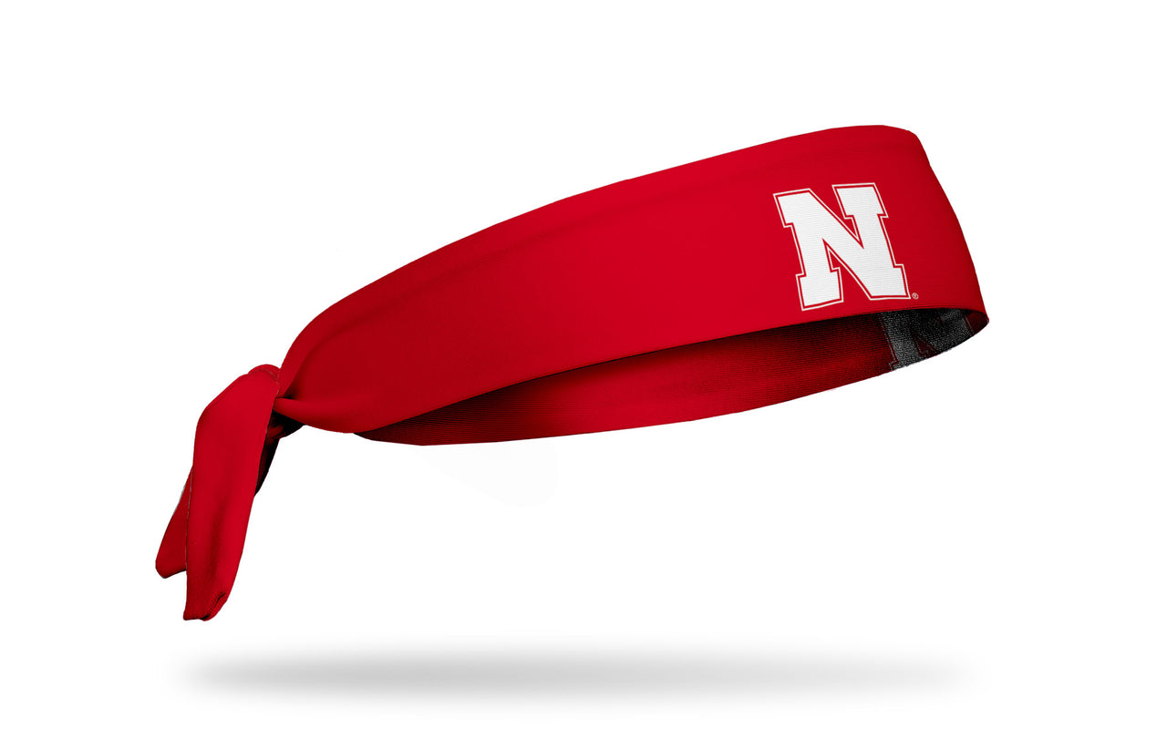 University of Nebraska: Logo Red Tie Headband