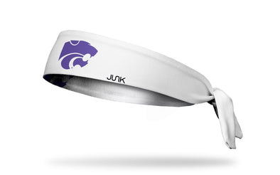 Kansas State University: Wildcat White Tie Headband