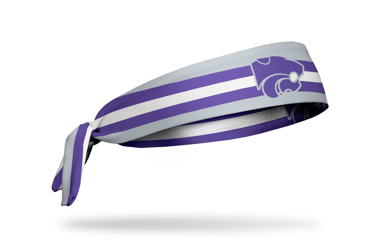 Kansas State University: Football Stripe Tie Headband