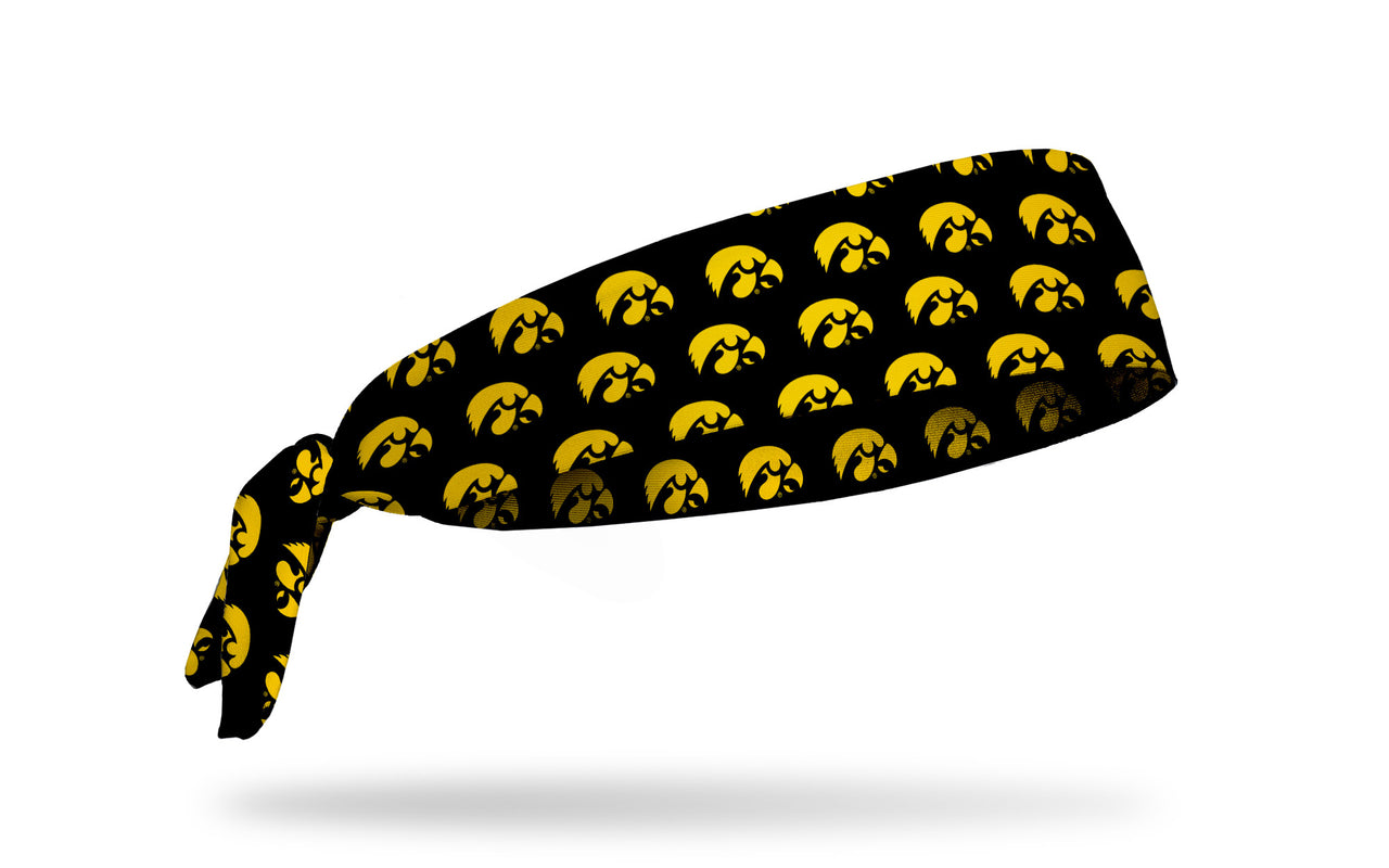 University of Iowa: Repeating Logo Tie Headband