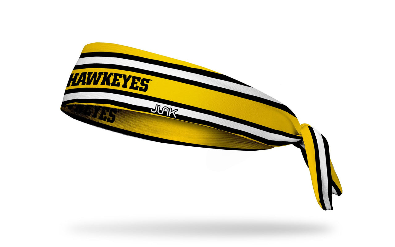 University of Iowa: Hawkeyes Stripes Tie Headband