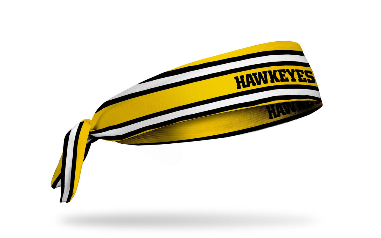 University of Iowa: Hawkeyes Stripes Tie Headband