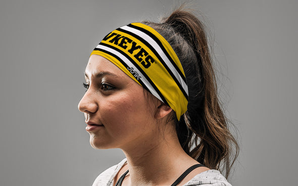 University of Iowa: Hawkeyes Stripes Headband
