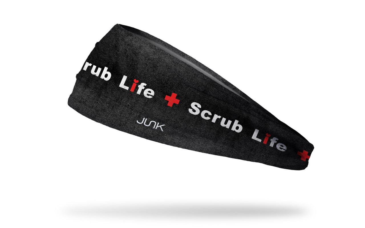 Scrub Life (Black) Headband