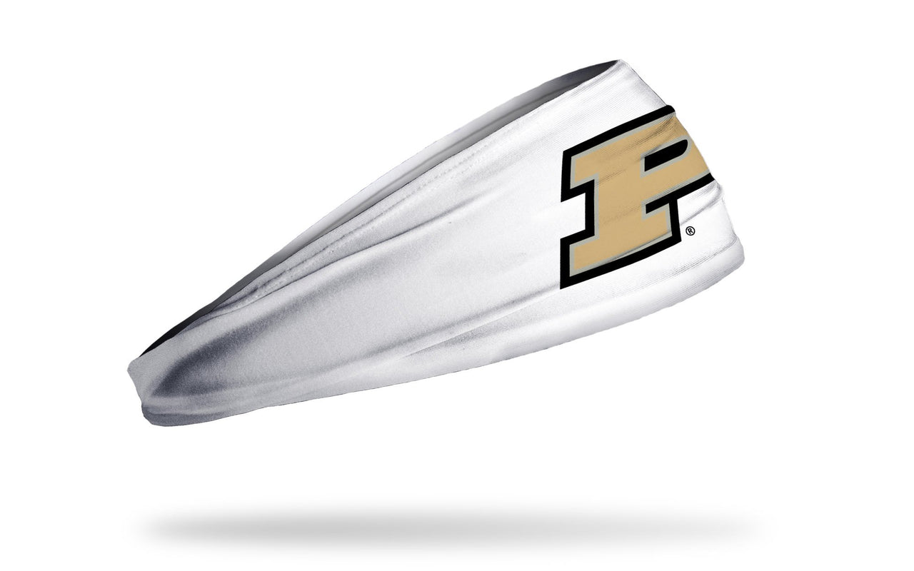Purdue University: Logo White Headband