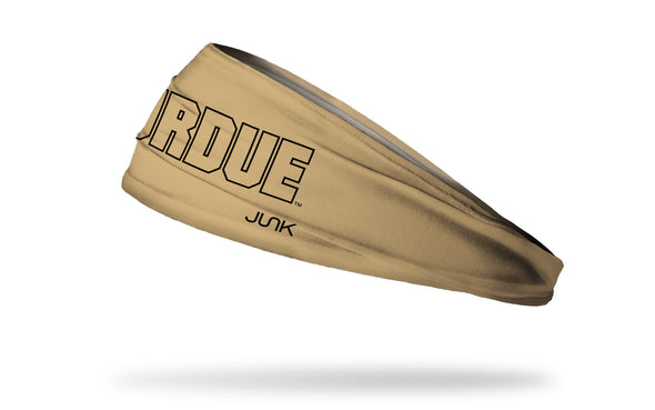 Purdue University: Wordmark Gold Headband
