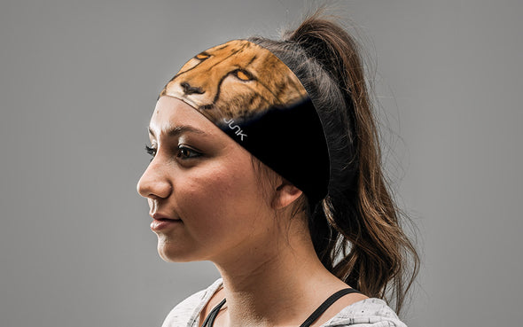 Cheetah Face Headband