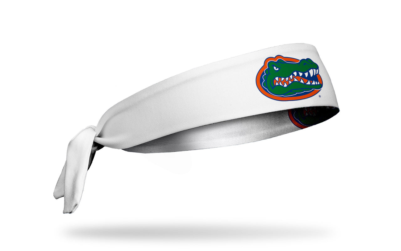 University of Florida: Logo White Tie Headband