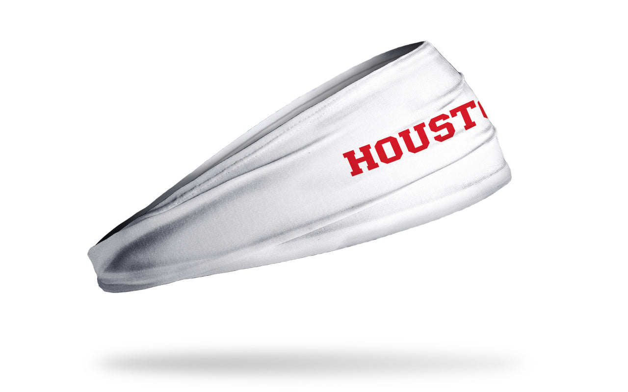 University of Houston: Wordmark White Headband