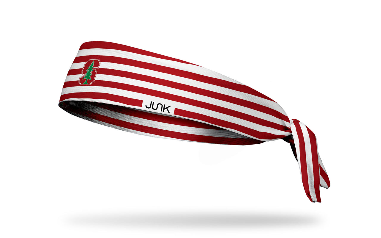 Stanford University: Logo Stripes Tie Headband
