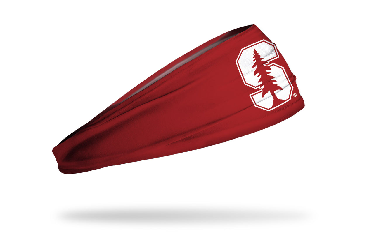 Stanford University: White Logo Cardinal Headband