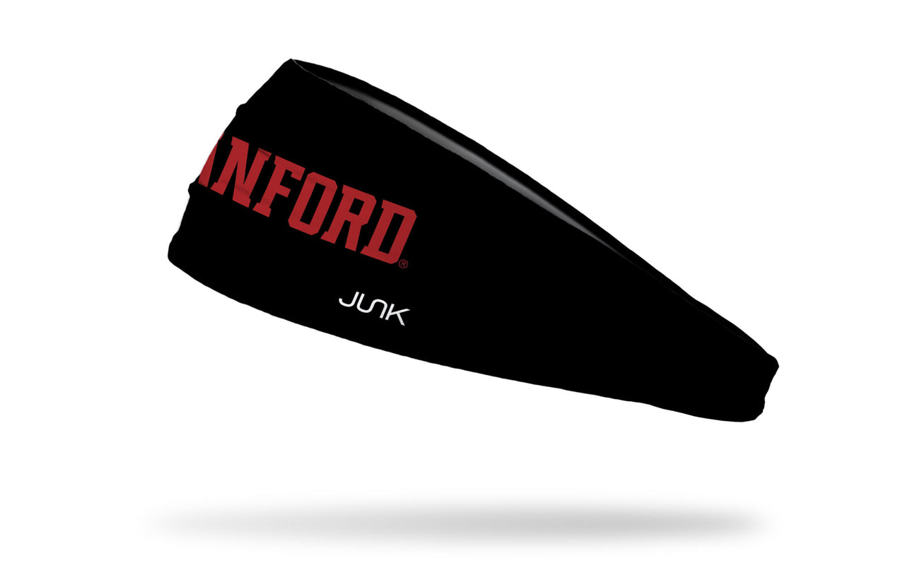 Stanford University: Wordmark Black Headband