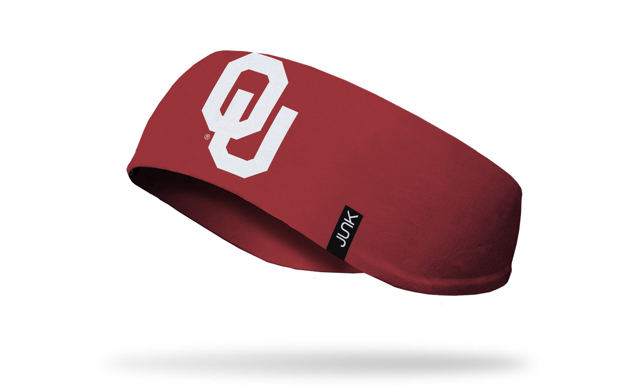 University of Oklahoma: Logo Crimson Ear Warmer