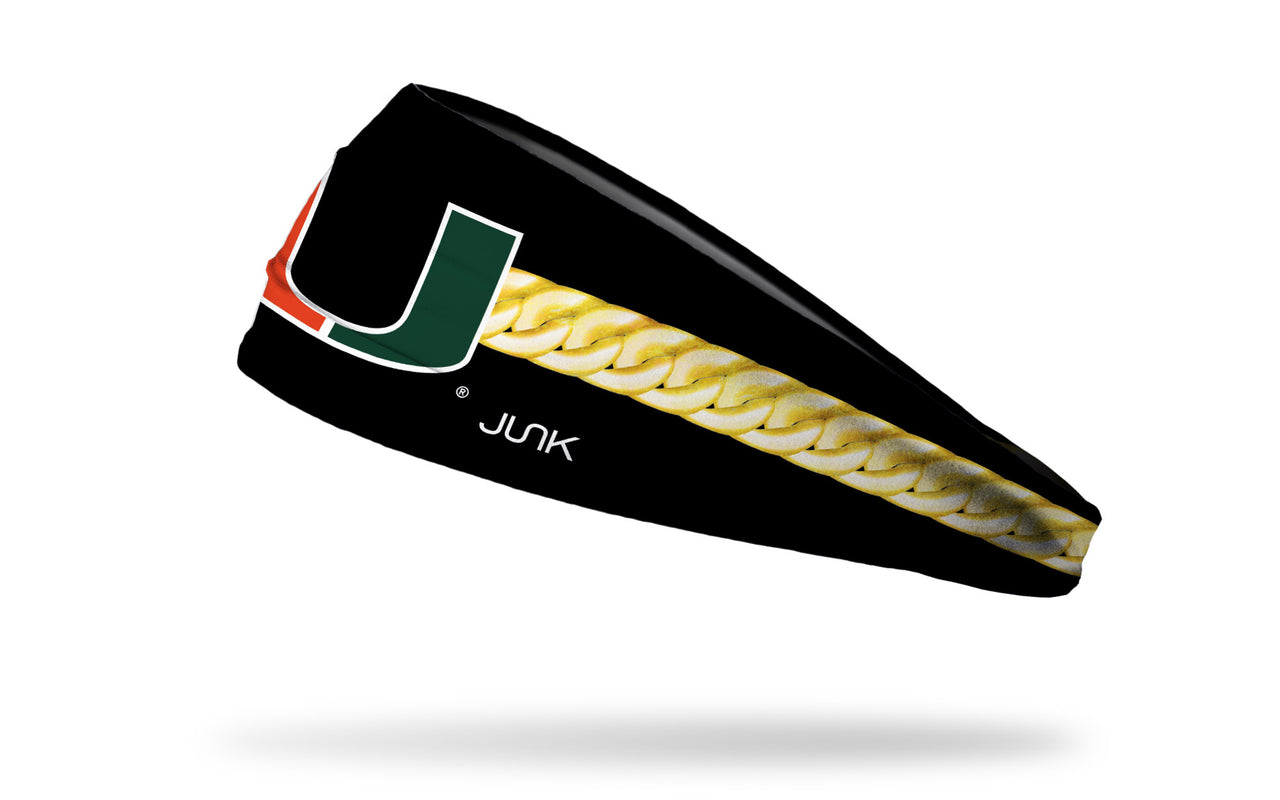University of Miami: Turnover Chain Headband