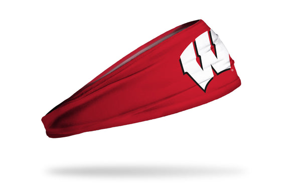 University of Wisconsin: Logo Red Headband