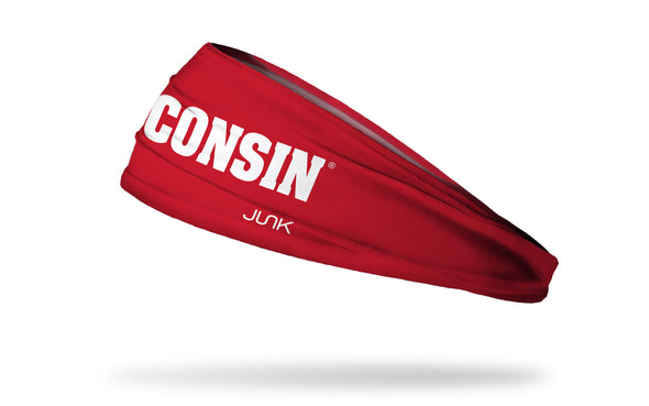 University of Wisconsin: On Wisconsin Red Headband