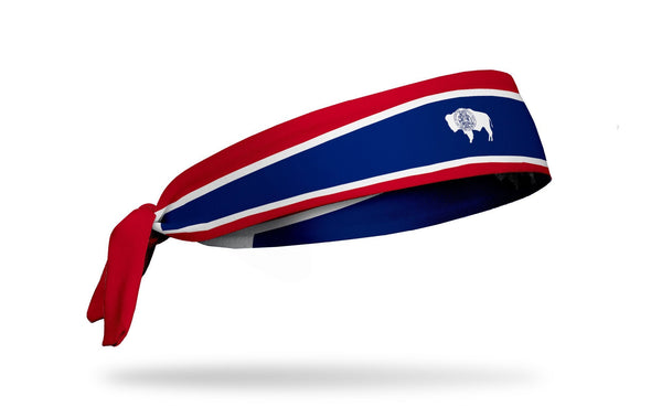Wyoming Flag Tie Headband