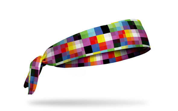Pixel Pop Tie Headband