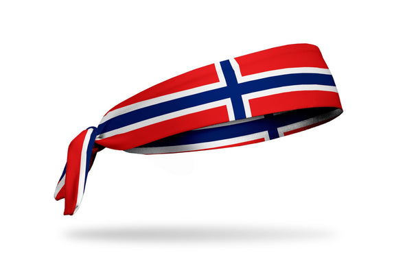 Norway Flag Tie Headband