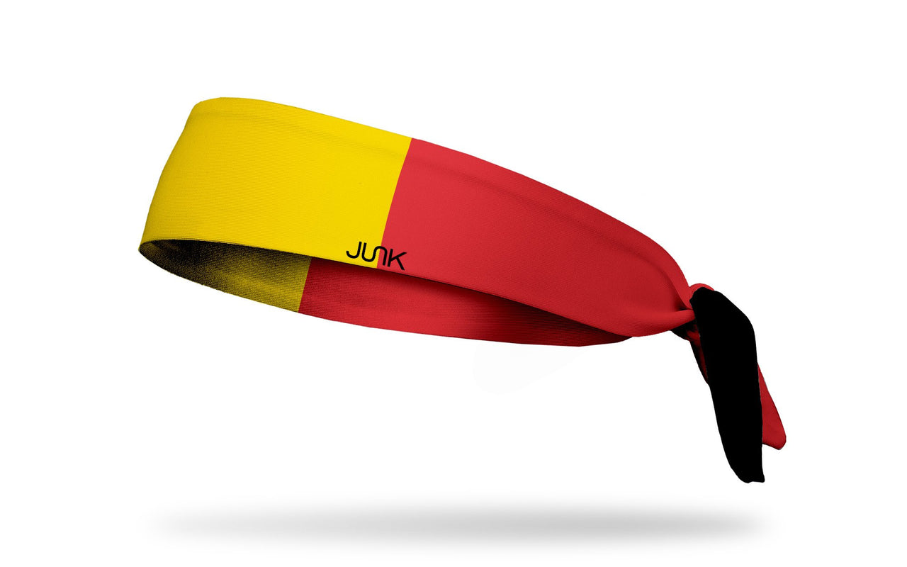 Belgium Flag Tie Headband