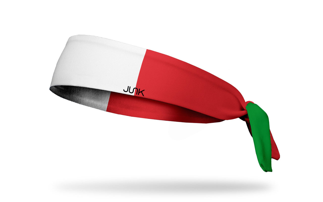 Italy Flag Tie Headband