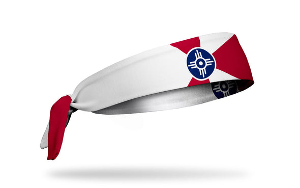 Wichita Flag Tie Headband