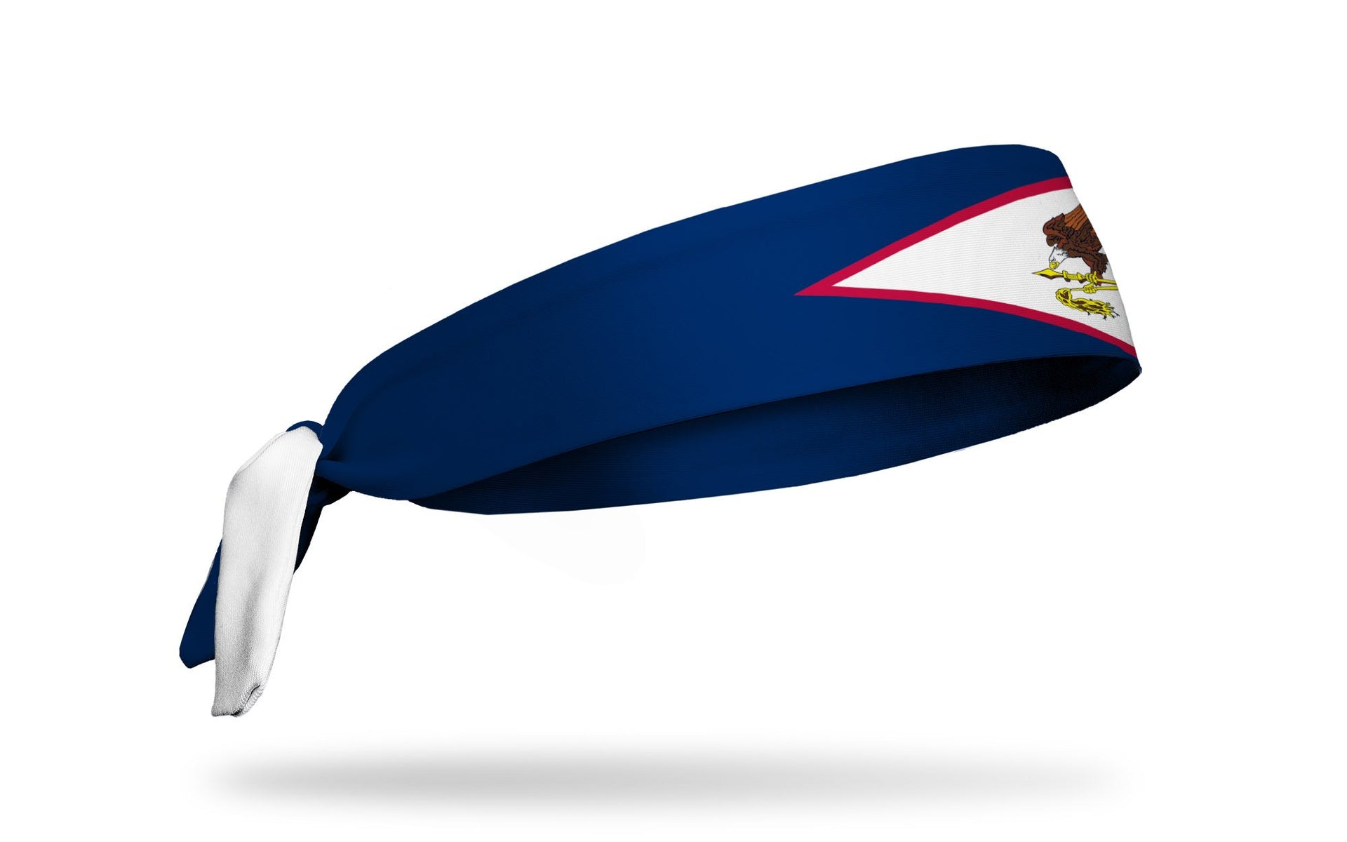 headband with traditional American Samoa flag design