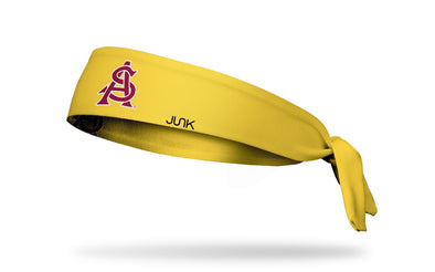 Arizona State University: Baseball Gold Tie Headband