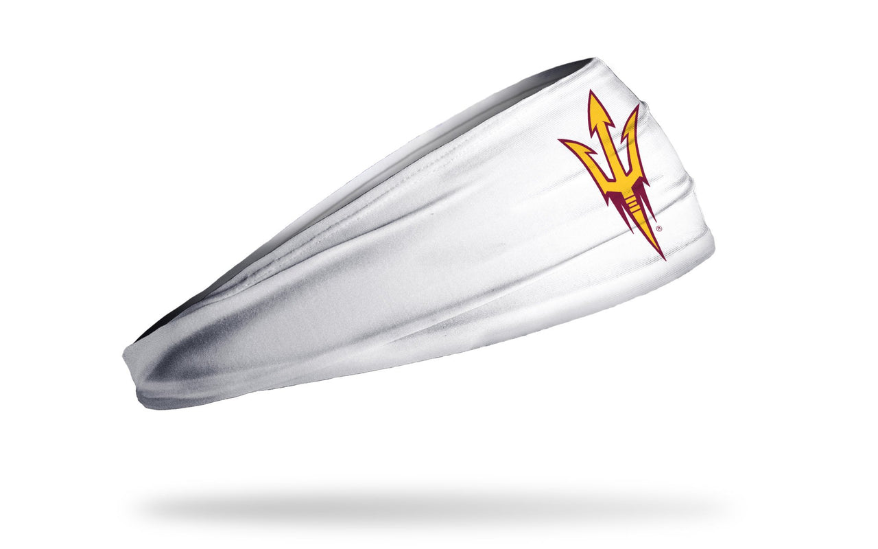 Arizona State University: Pitchfork White Headband