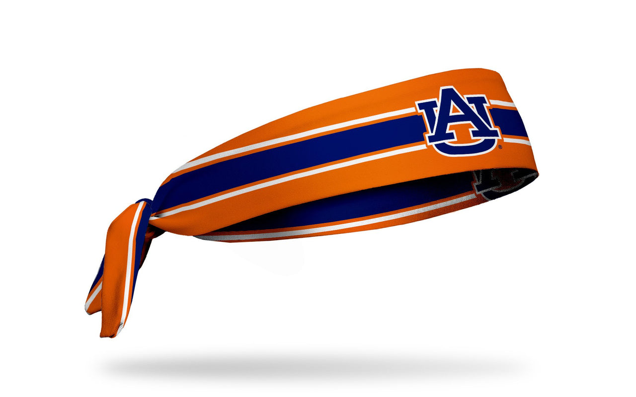 Auburn University: Orange Stripe Tie Headband