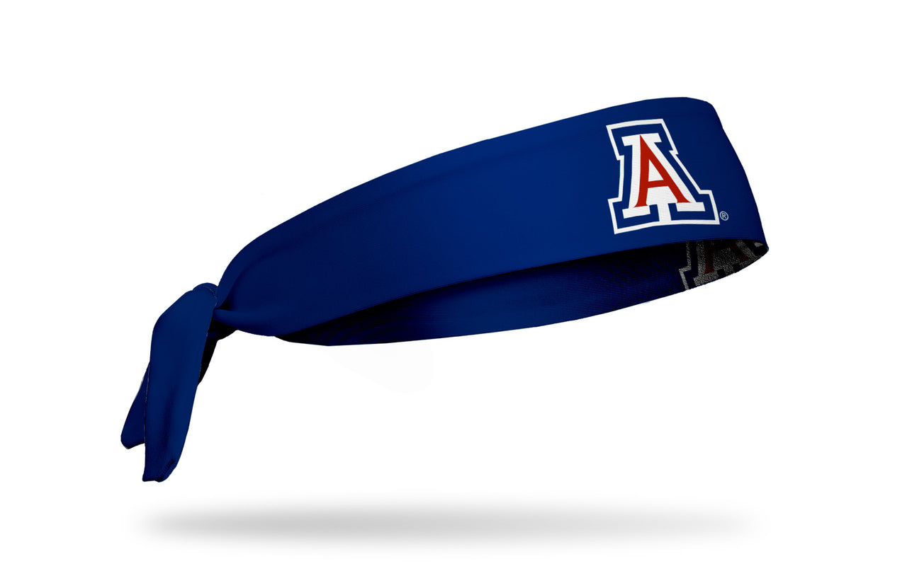 University of Arizona: A Logo Navy Tie Headband