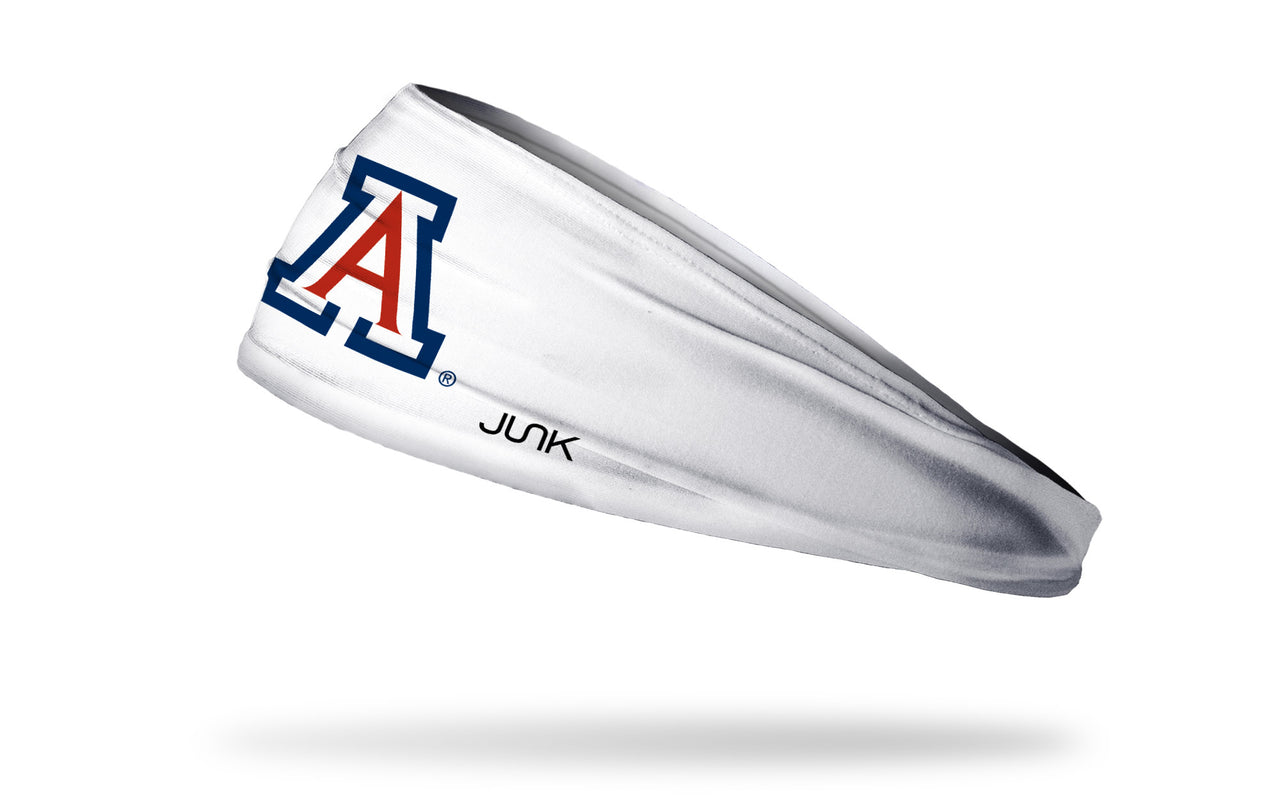 University of Arizona: A Logo White Headband