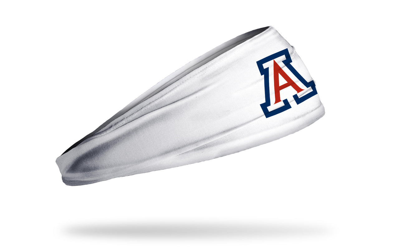 University of Arizona: A Logo White Headband