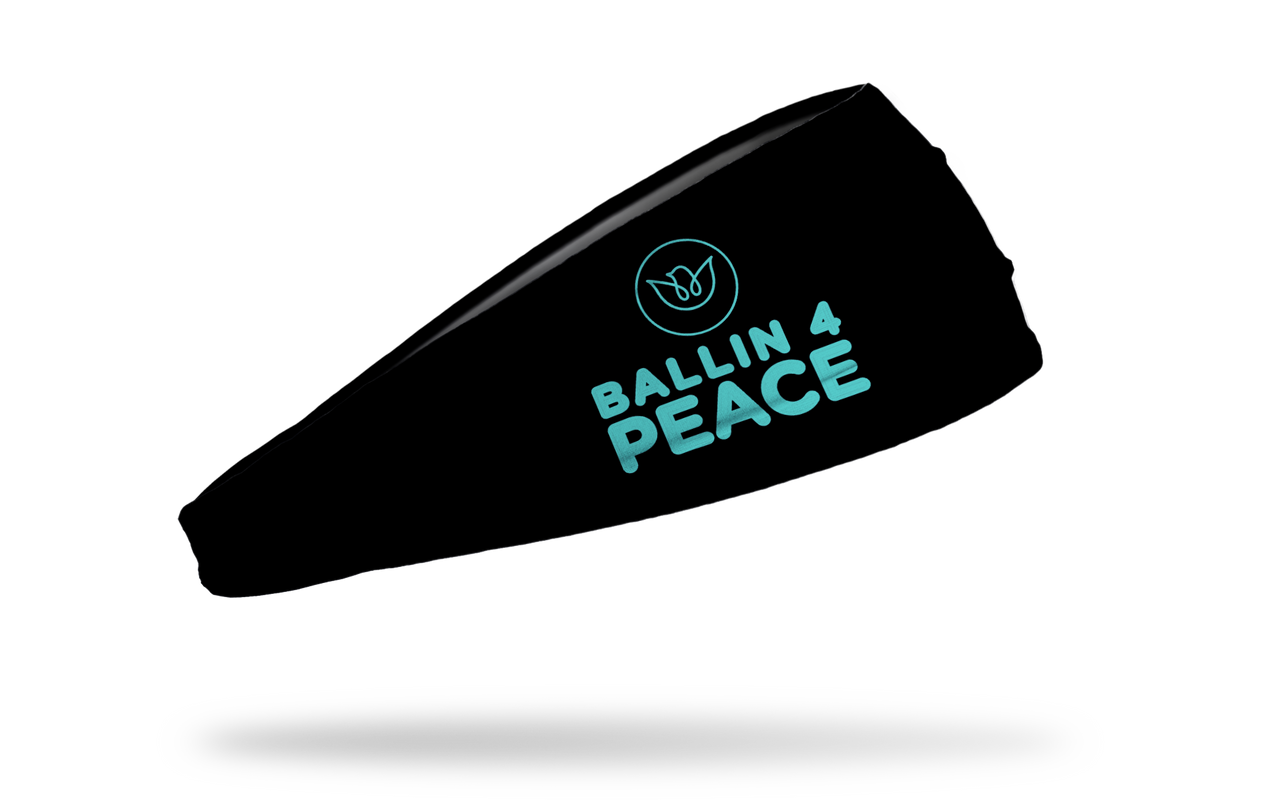 Ballin' 4 Peace: Black Headband