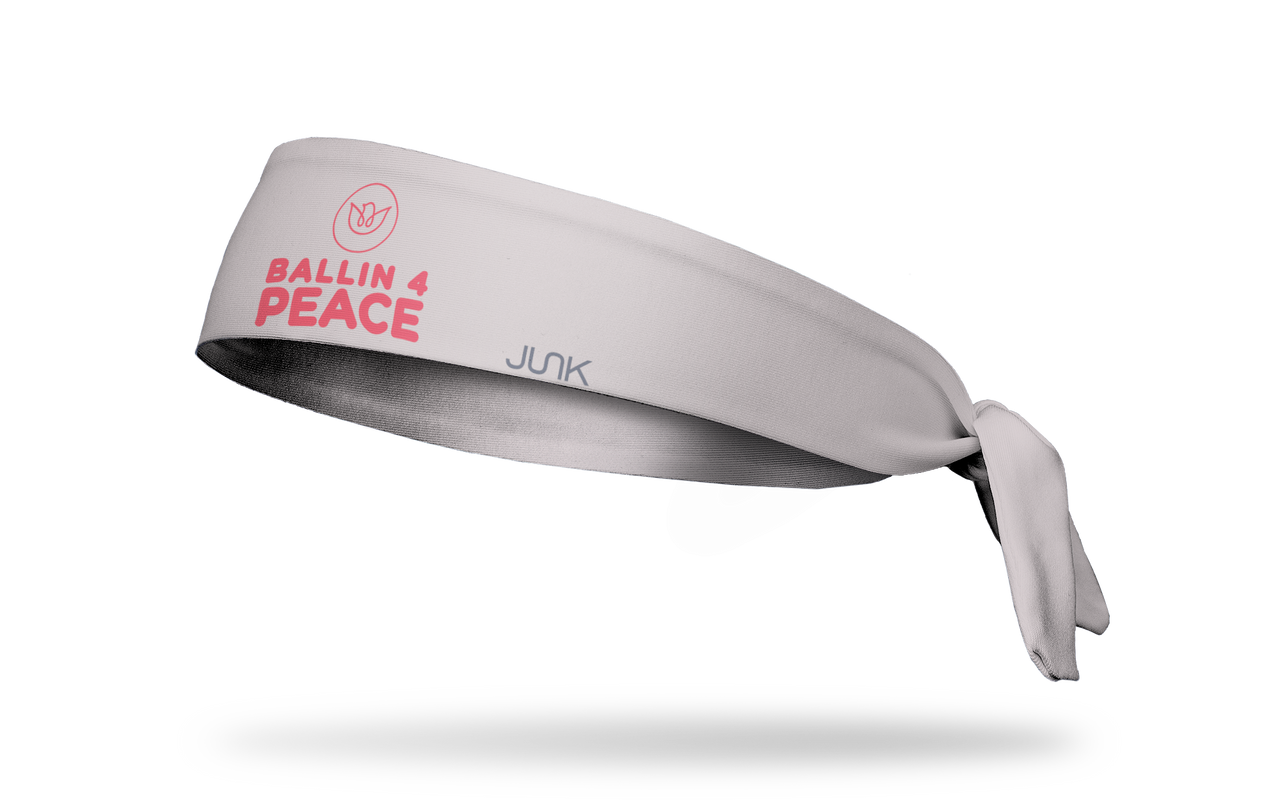 Ballin' 4 Peace: Cream Headband