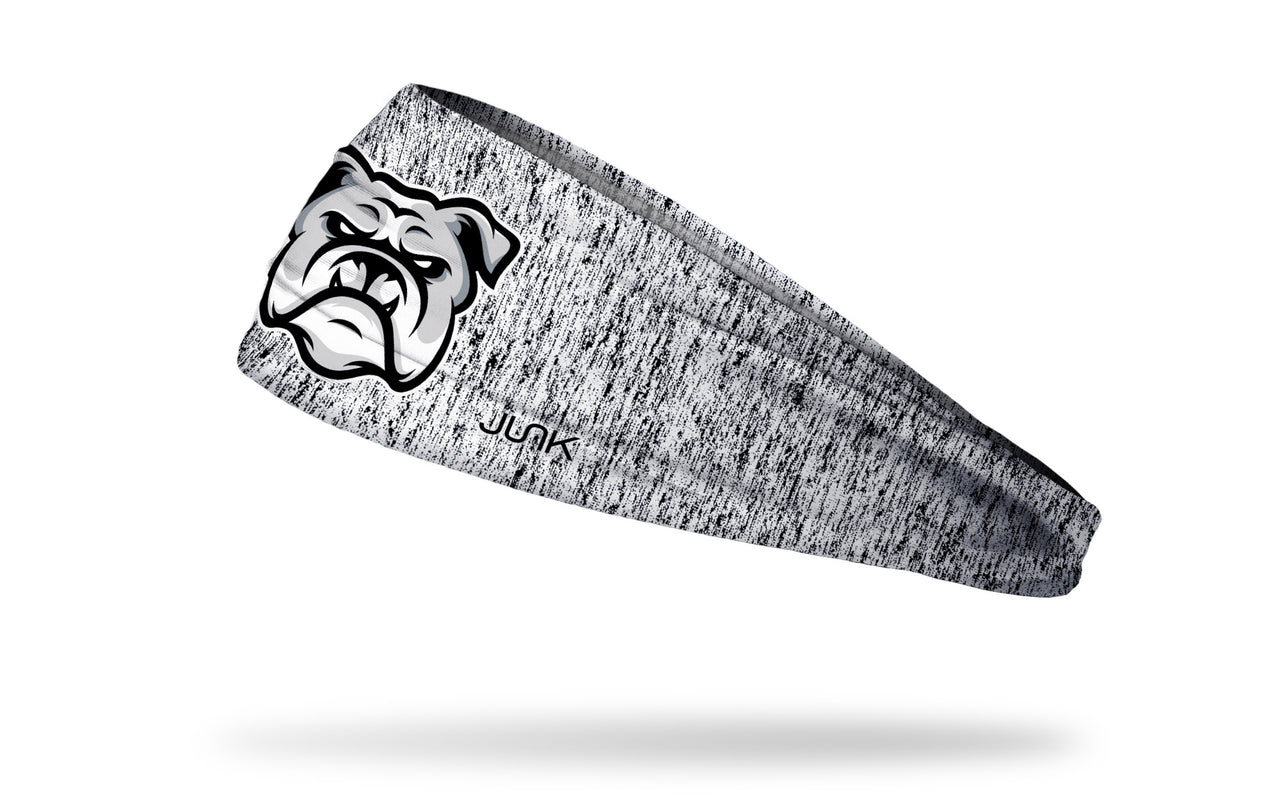 static headband with generic bulldog mascot in full color