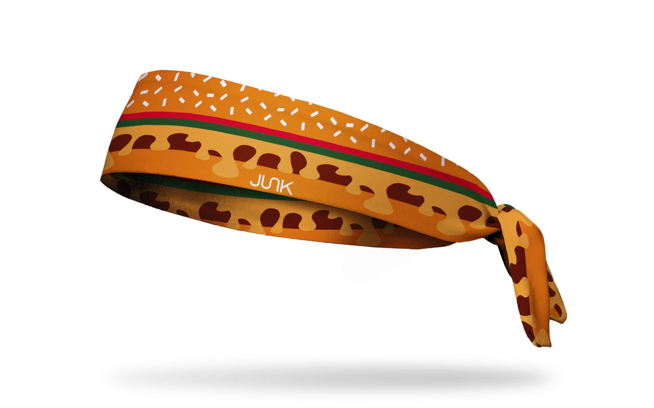 Cheeseburger Tie Headband